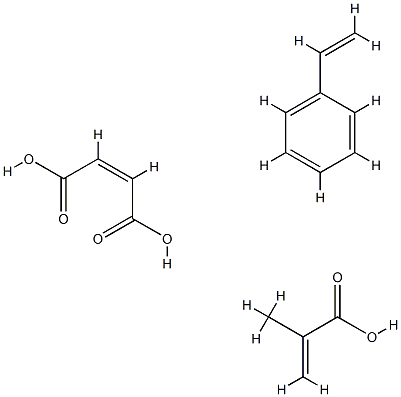 methacrylate maleate styrene copolymer 结构式