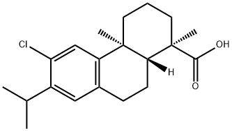 12-Chlorodehydroabietic acide 结构式