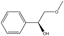 BenzeneMethanol, α-(MethoxyMethyl)-, (αS)- 结构式