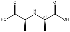 D-Alanine, N-[(1S)-1-carboxyethyl]-, rel- (9CI) 结构式