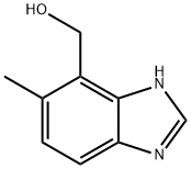 1H-Benzimidazole-4-methanol,5-methyl-(9CI) 结构式