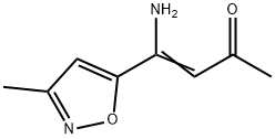 3-Buten-2-one,4-amino-4-(3-methyl-5-isoxazolyl)-(9CI) 结构式
