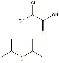 ジイソプロピルアミン·ジクロロ酢酸 化学構造式