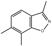 1,2-Benzisoxazole,3,6,7-trimethyl-(9CI) 结构式