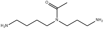 N(4)-acetylspermidine 结构式