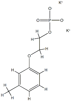 Poly(oxy-1,2-ethanediyl), .alpha.-phosphono-.omega.-(methylphenoxy)-, dipotassium salt|Α-膦酰基-Ω-(甲基苯氧基)-聚(氧-1,2-乙二基)二钾盐