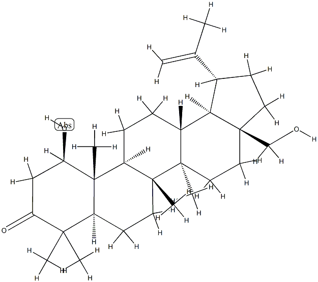 1β,28-Dihydroxylup-20(29)-en-3-one 结构式