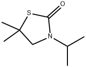 2-Thiazolidinone,5,5-dimethyl-3-(1-methylethyl)-(9CI) 结构式
