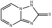 1,2,4]三唑并[1,5-A]嘧啶-2(1H)-硫酮, 66234-79-5, 结构式