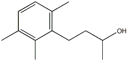 α,2,3,6-Tetramethylbenzene-1-propanol Structure