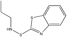 2-Benzothiazolesulfenamide,N-propyl-(9CI) Structure