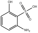2-AMINO-6-HYDROXYBENZENESULFONIC ACID 结构式