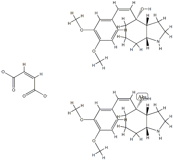 bis(4-(3,4-dimethoxystyryl)hexahydro-4-indolinol) 结构式