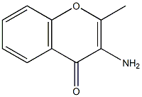 4H-1-Benzopyran-4-one,3-amino-2-methyl-(9CI) Structure