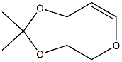 D-erythro-Pent-1-enitol,  1,5-anhydro-2-deoxy-3,4-O-(1-methylethylidene)-  (9CI) 结构式