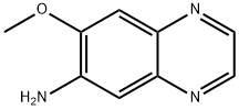6-Quinoxalinamine,7-methoxy-(9CI) Structure