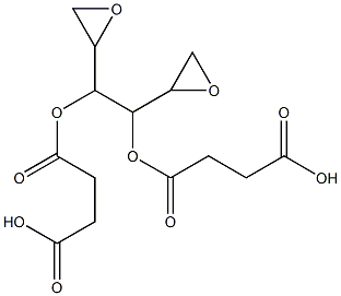 3,4-disuccinyl 1,2-5,6-dianhydrogalactitol Structure