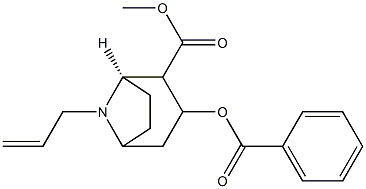 N-allylnorcocaine 结构式
