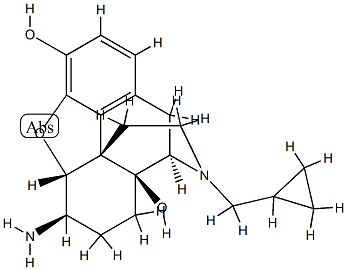 beta-naltrexamine 结构式