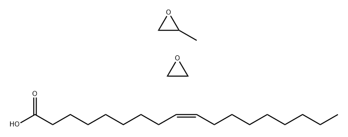 (Z,Z)-聚环氧乙烷聚甲基环氧乙烷双油酸酯 结构式