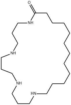 13,17,21-Triaza-24-aminotetracosanoic acid lactam Structure