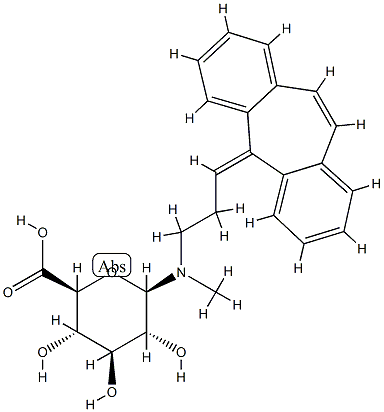 1-Deoxy-1-[[3-(5H-dibenzo[a,d]cyclohepten-5-ylidene)propyl]MethylaMino]-β-D-glucopyranuronic Acid|