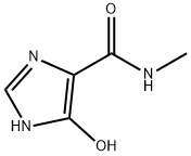 1H-Imidazole-4-carboxamide,5-hydroxy-N-methyl-(9CI) 结构式