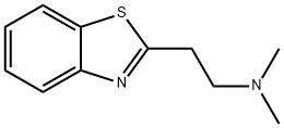 2-Benzothiazoleethanamine,N,N-dimethyl-(9CI) 结构式