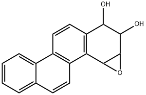 chrysene,2-diol-3,4-epoxide-1 Structure