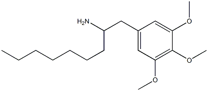 α-Heptyl-3,4,5-trimethoxybenzeneethanamine|