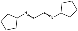 GLYOXAL-BIS-(CYCLOPENTYLIMINE) 结构式
