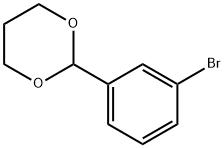 2-(3-溴苯基)-1,3-二噁烷, 67437-93-8, 结构式