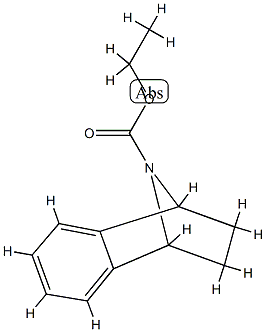 1,2,3,4-Tetrahydro-1,4-epiminonaphthalene-9-carboxylic acid ethyl ester Structure
