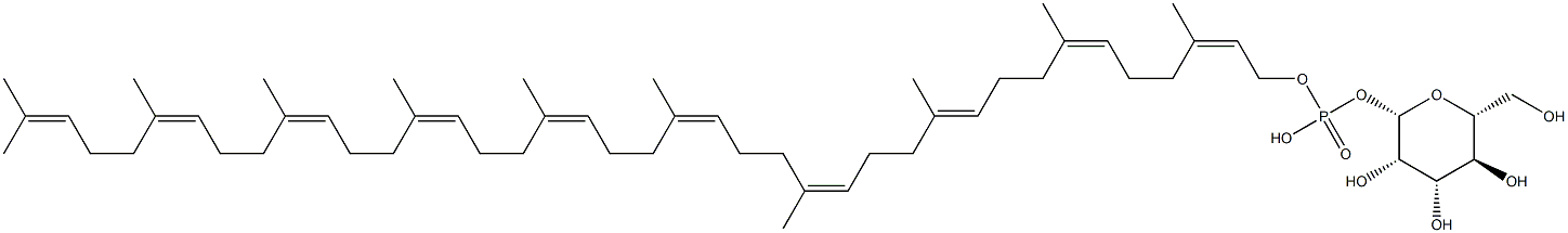 mannosylphosphoryldecaprenol 结构式