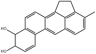methylcholanthrene-9,10-dihydrodiol 结构式
