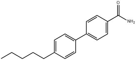 p-Pentyl-p'-carboxamide Structure