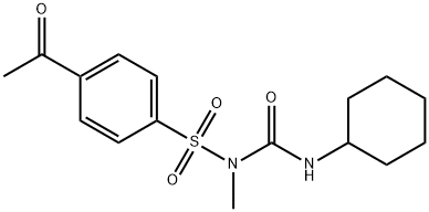 N-methylacetohexamide 结构式