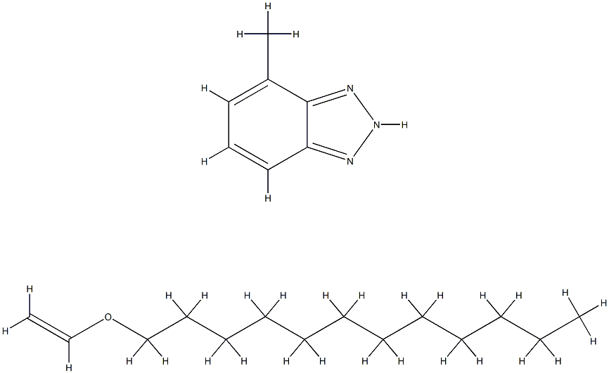 DODECYL VINYL ETHER,COMPOUND WITH TOLYLTRIAZOLE 结构式