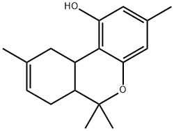 methyl-delta(8)-tetrahydrocannabinol Structure