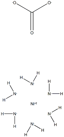 Nickel(2++), hexaammine-, (OC-6-11)-, carbonate (1:1) 结构式