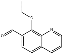 7-Quinolinecarboxaldehyde,8-ethoxy-(9CI) 结构式
