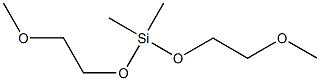 双(聚乙二醇甲基醚)二甲基硅烷, 67846-47-3, 结构式