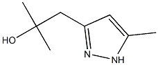 1H-Pyrazole-3-ethanol,  -alpha-,-alpha-,5-trimethyl- 结构式