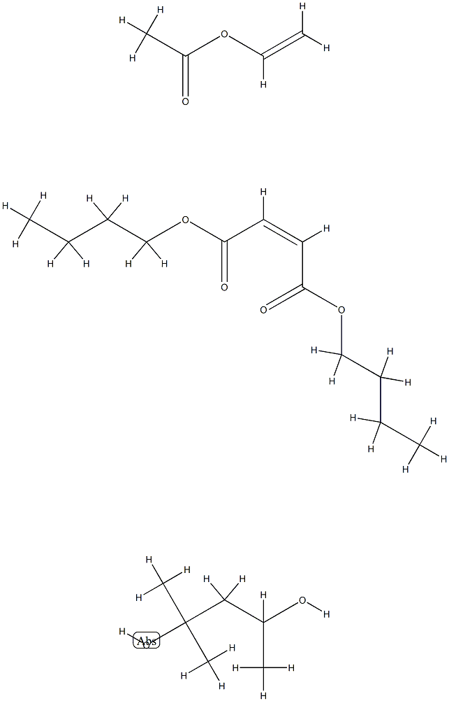 2-Butenedioic acid (2Z)-, dibutyl ester, polymer with ethenyl acetate  and 2-methyl-2,4-pentanediol|