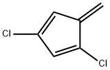 1,3-Cyclopentadiene,1,3-dichloro-5-methylene-(9CI) 结构式