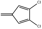 1,3-Cyclopentadiene,2,3-dichloro-5-methylene-(9CI) Structure
