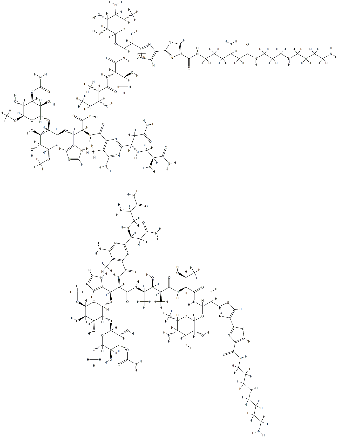 tallysomycin 结构式