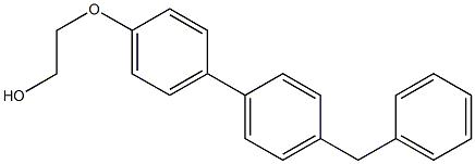 Α-[4'-(苯甲基)(1,1'-联苯基)-4-基]-Ω-羟基-聚(氧亚乙基) 结构式