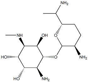 3-O-demethylfortimicin B 结构式