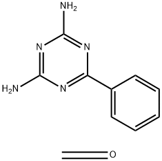 Formaldehyde, polymer with 6-phenyl-1,3,5-triazine-2,4-diamine, methylated 结构式